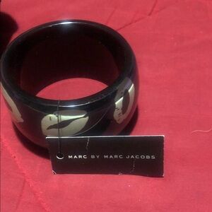 Marc by Marc Jacobs Black and Cream Bangle